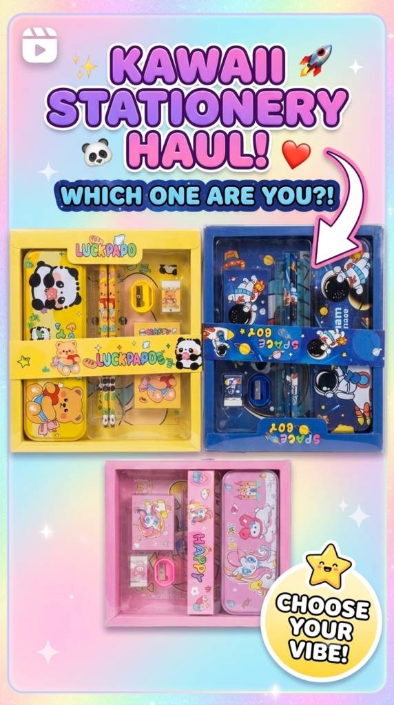 KAWAII STATIONERY HAUL! ✨ Which One Are You? 💖